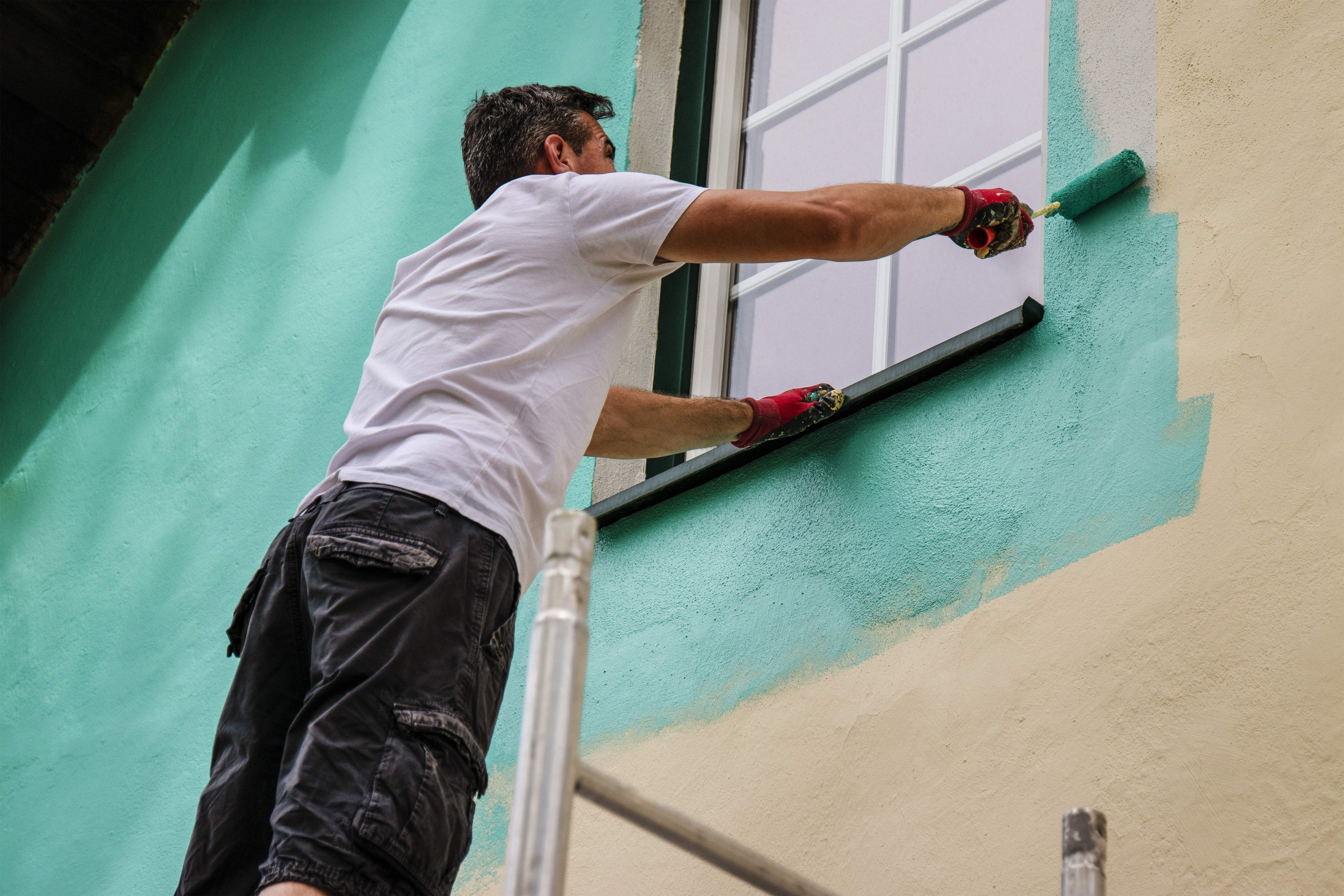 Pintura de balcones y muros